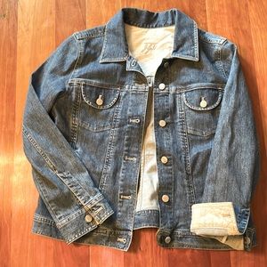 J Jill Jean jacket size M